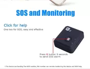 RF-V6+, real time tracker & alarm SOS alarm voice monitoring
