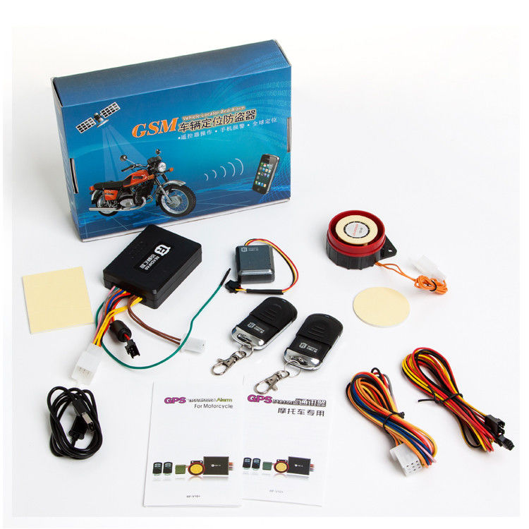 motorcycle anti-theft gps tracker listening device sim card tracker alarm rf-v10+