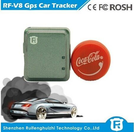 Cheap coin size mini bicycle car gps vehicle tracker reachfar rf-v8