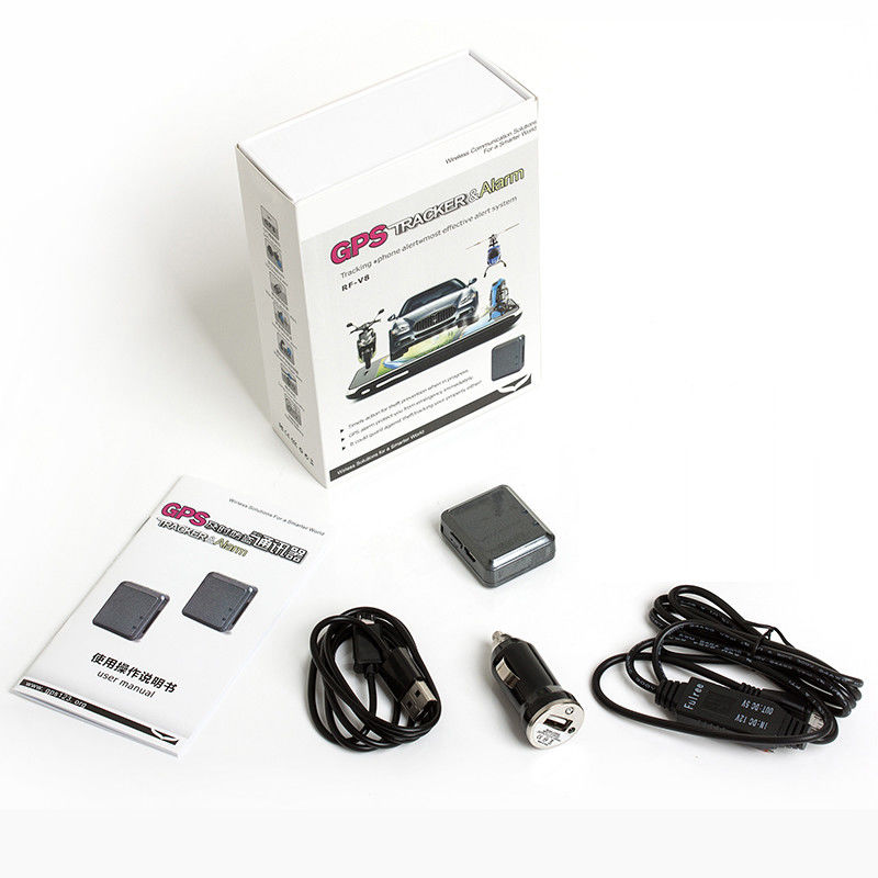 SIM card vehicle portable gps tracker with vibration sensor alarm reachfar RF-V8