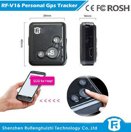 Smallest personal gps tracker reachfar RF-V16 child tracking bracelet gps device phone
